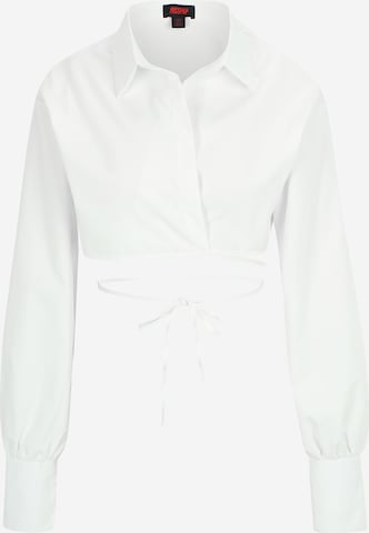 Misspap - Blusa 'Joslin' em branco: frente