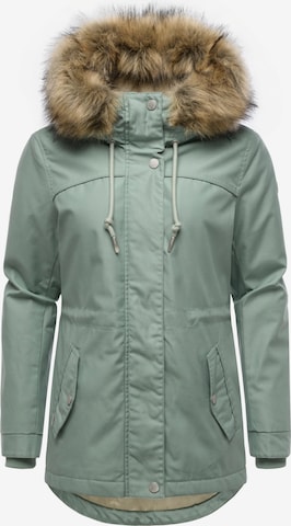 Ragwear Parka zimowa 'Tawny' w kolorze zielony: przód