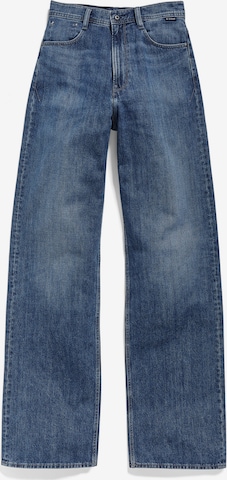 G-Star RAW Wide leg Jeans in Blauw: voorkant