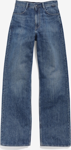 Wide Leg Jean G-Star RAW en bleu : devant