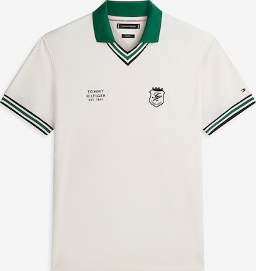 T-Shirt TOMMY HILFIGER en blanc : devant