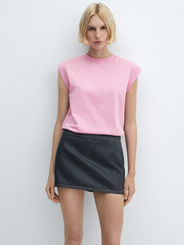 MANGO Shirt 'VIRI' in Pink: front
