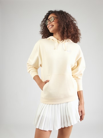 PUMA Sport sweatshirt 'ESS Small No 1' i gul: framsida