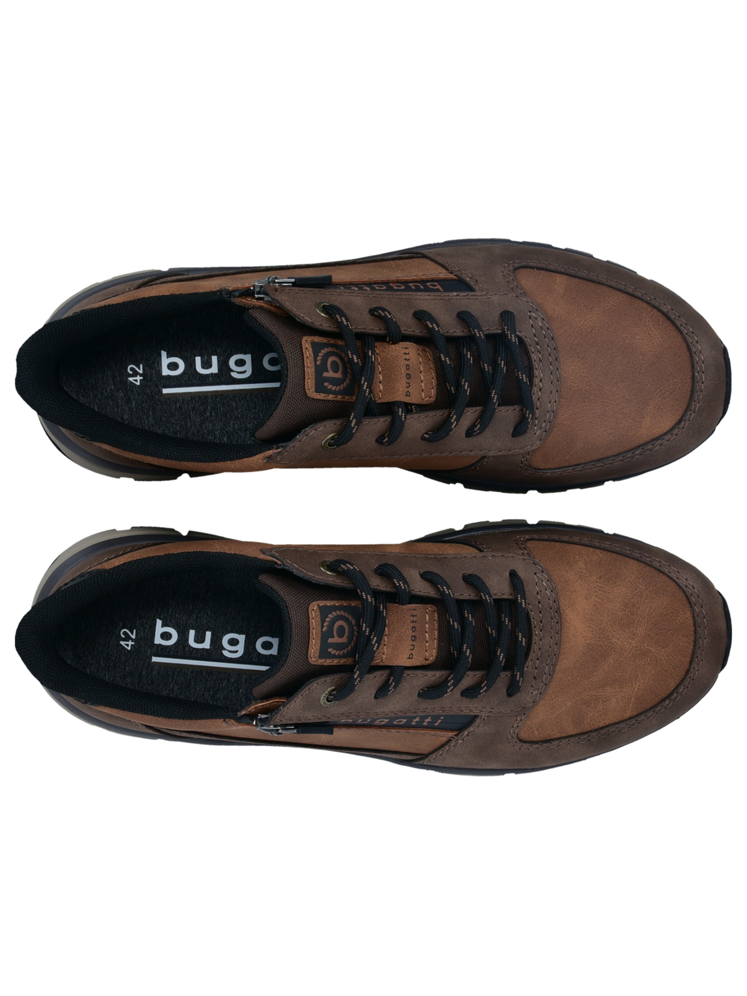 bugatti Platform trainers in Brown