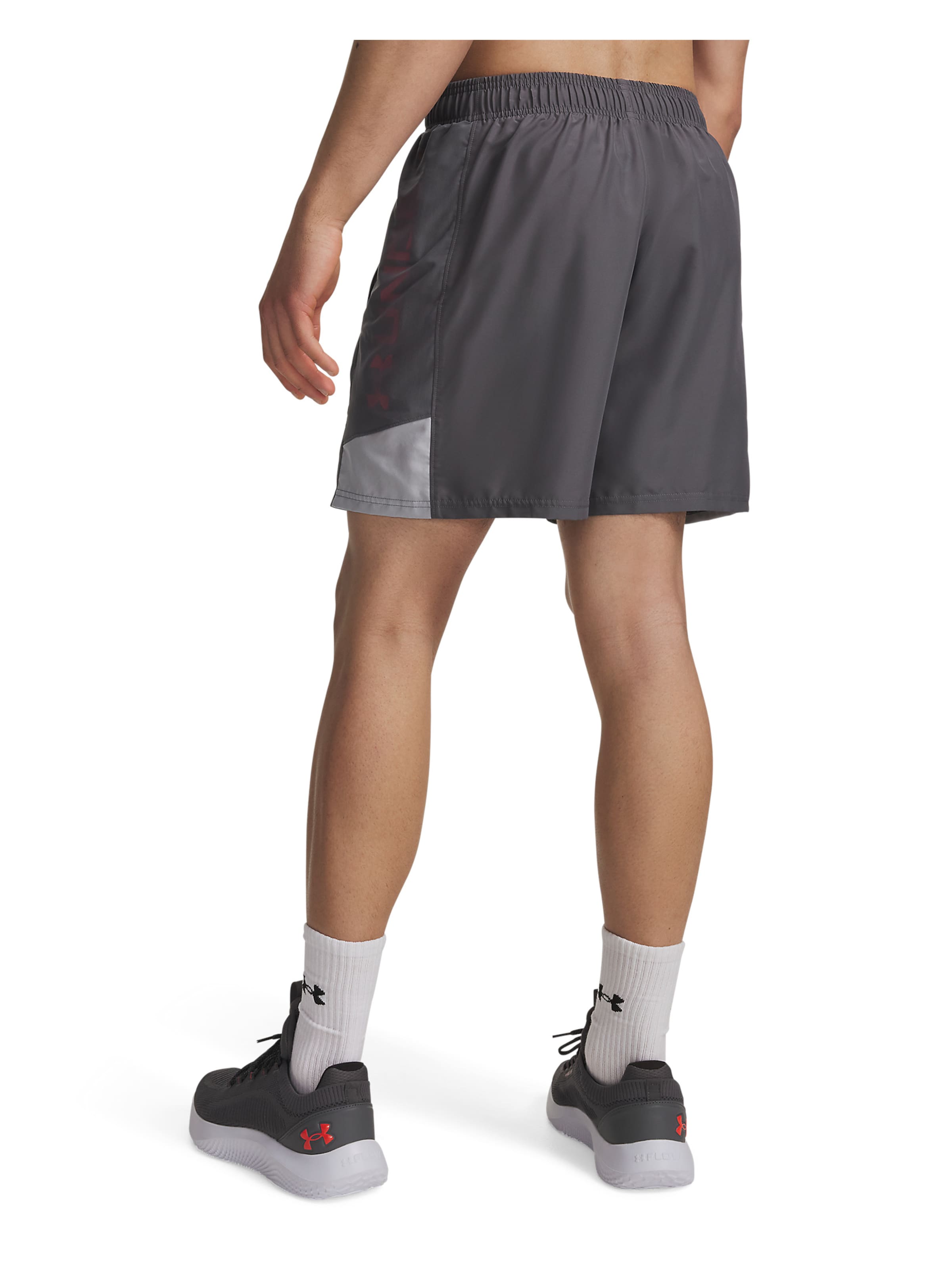 UNDER ARMOUR Loose fit Sports trousers 'Tech Utility ' in Grey