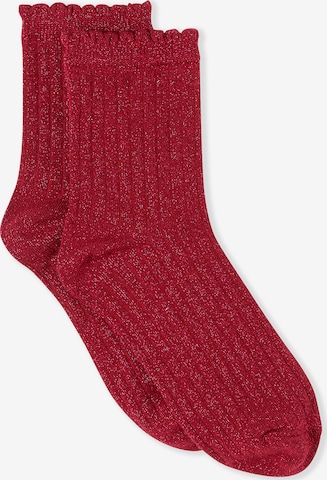 ETAM Socks 'nova' in Red: front