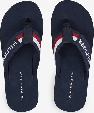 TOMMY HILFIGER T-Bar Sandals in Blue