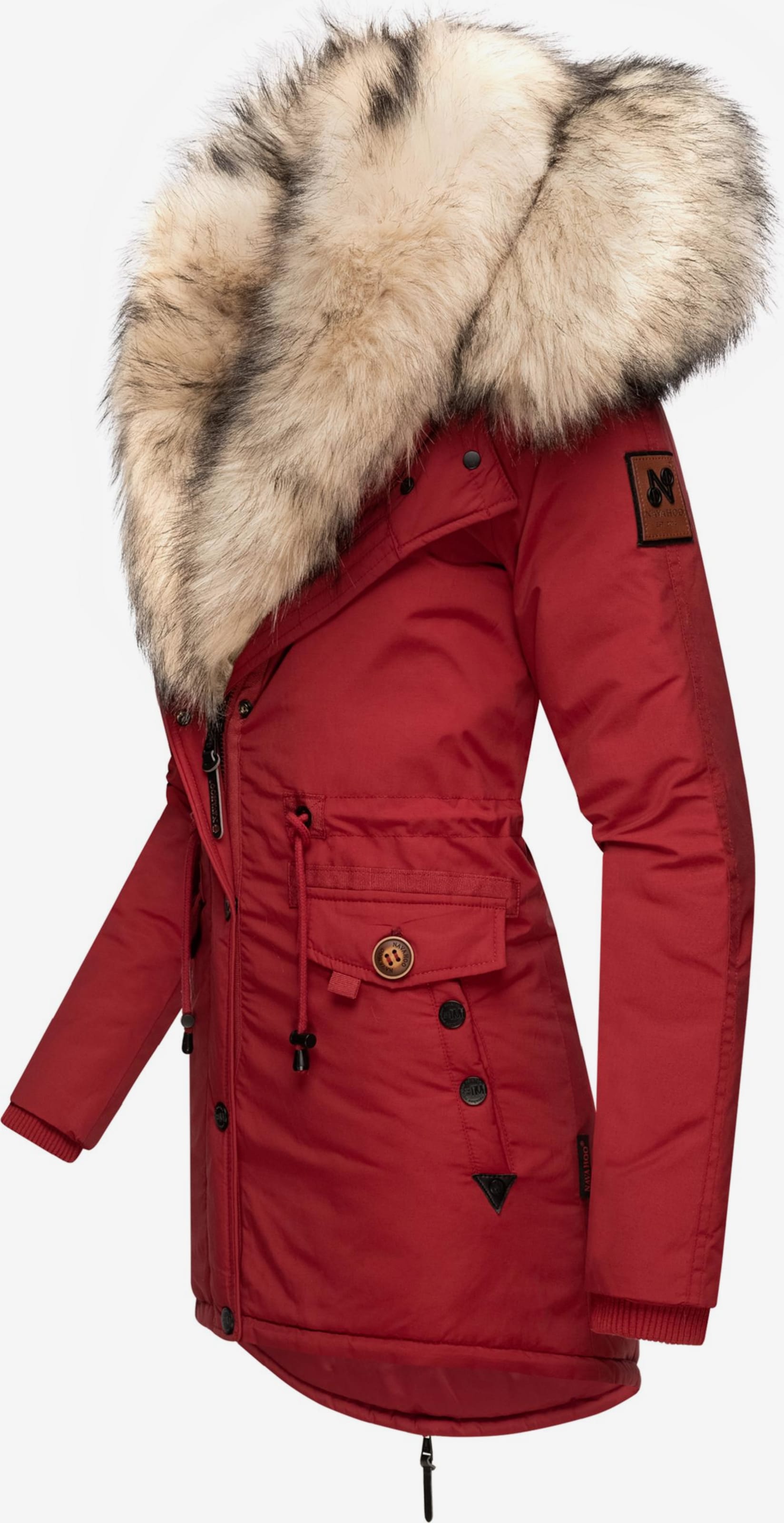 NAVAHOO Winterparka \'Sweety\' in Rot | ABOUT YOU