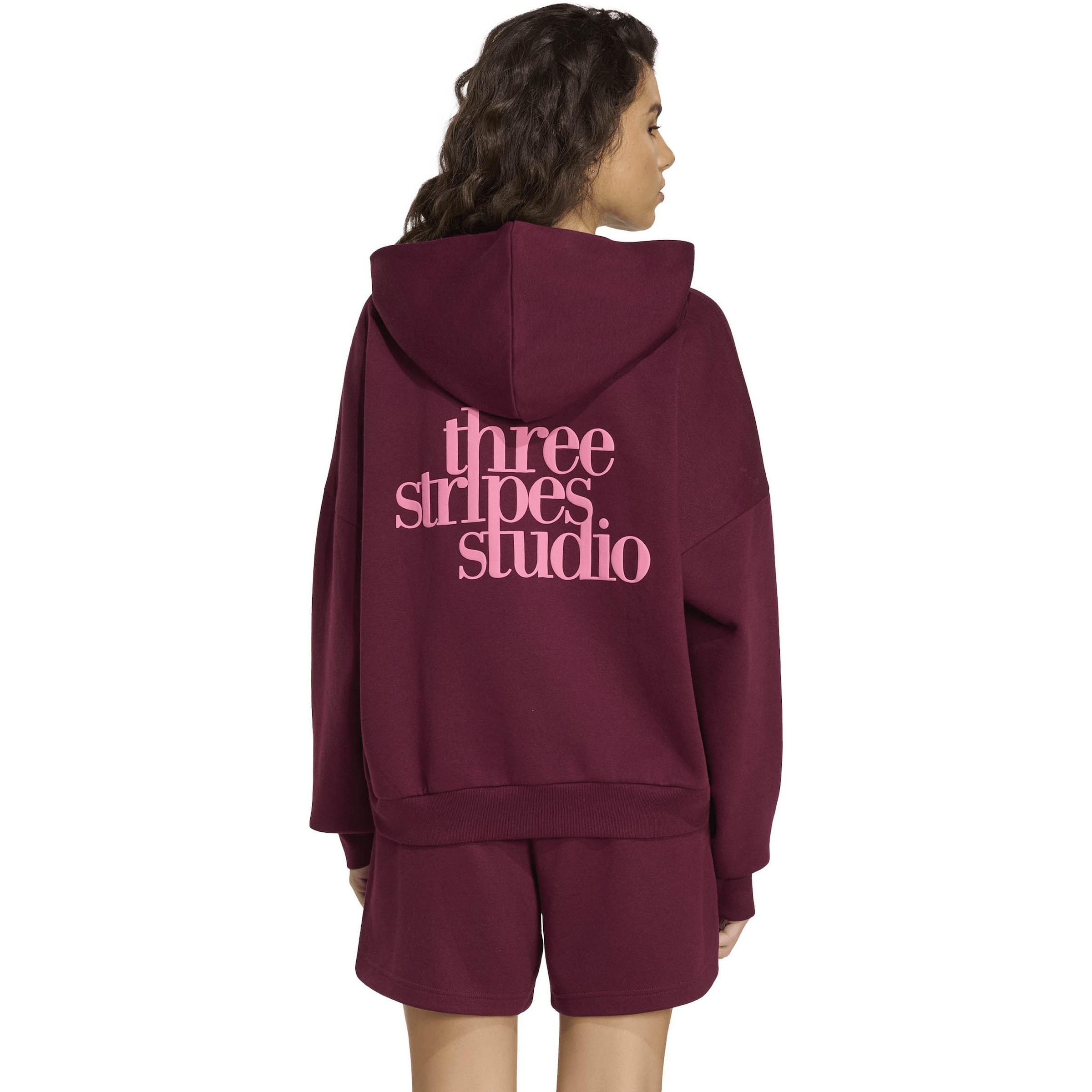 ADIDAS SPORTSWEAR - Camiseta deportiva 'Studio' en rojo: frente