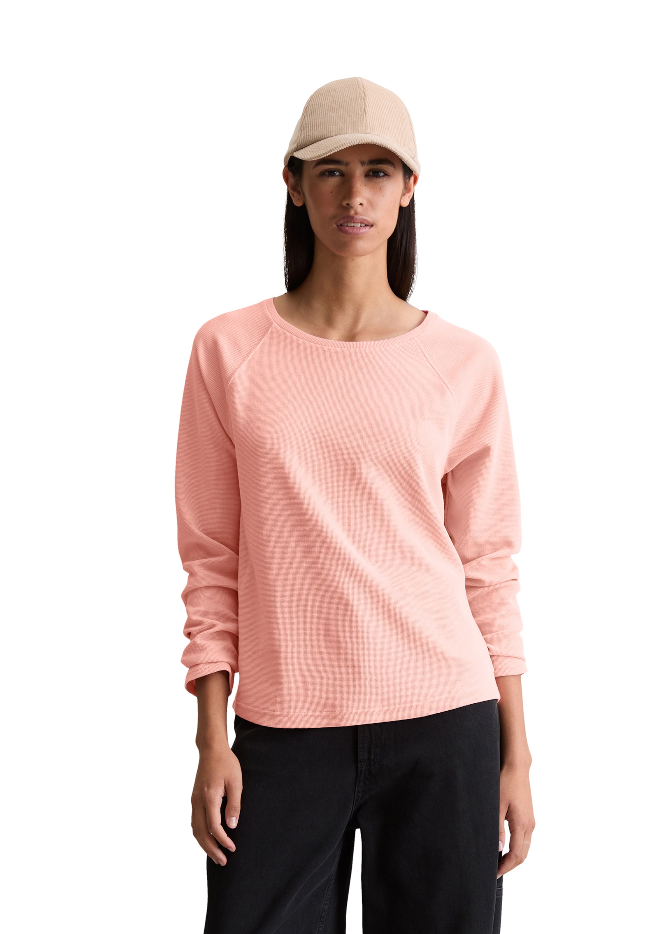 T-shirt Marc O'Polo DENIM en rose : devant