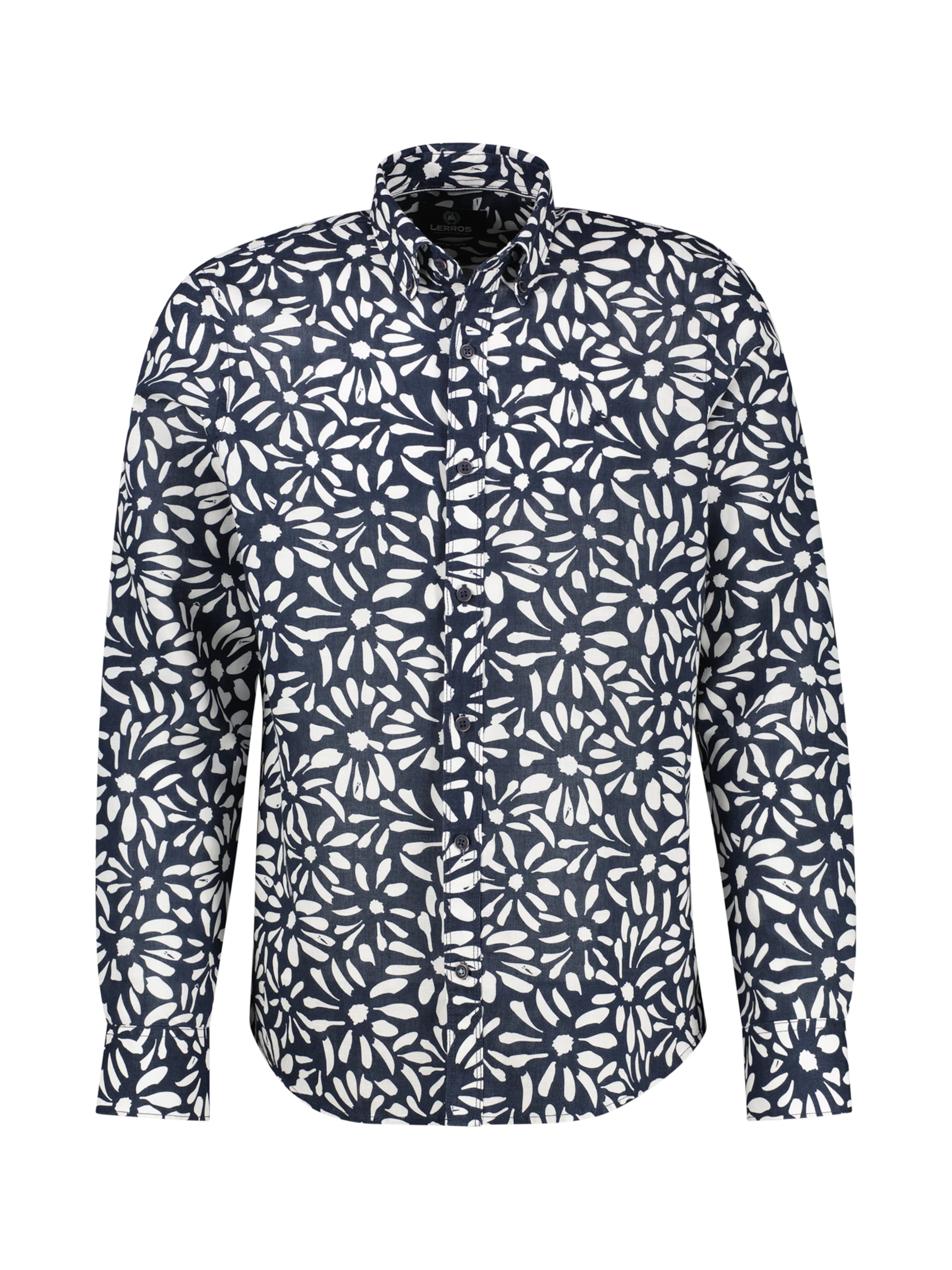 LERROS Button Up Shirt in Navy, Item view