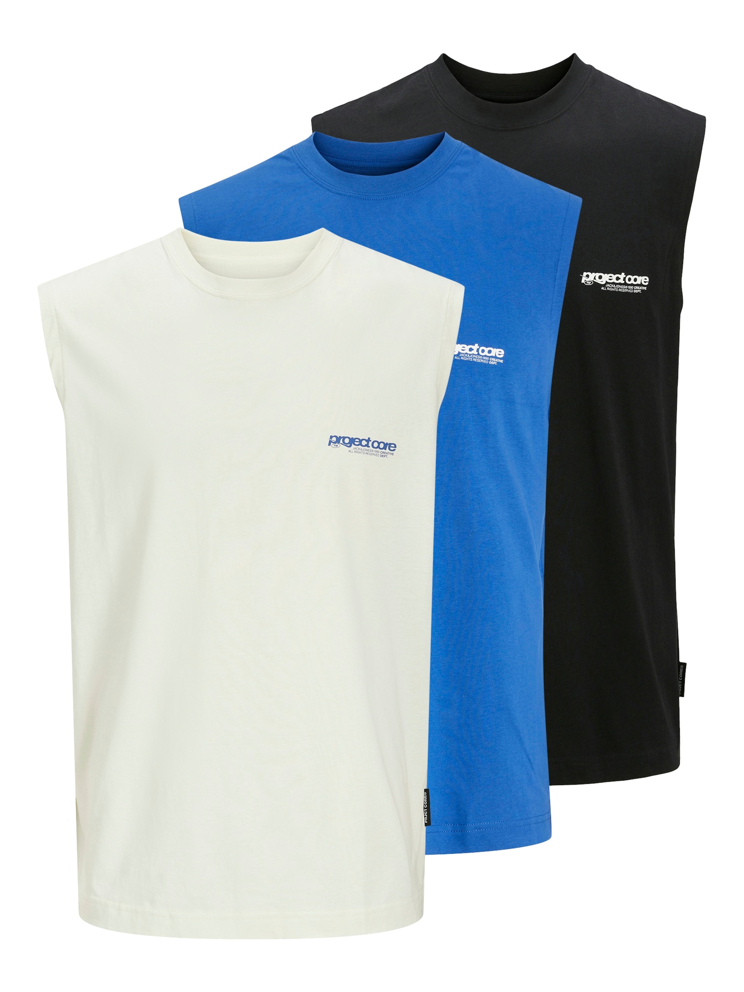 JACK & JONES Shirt 'JCOUNION' in Blue: front