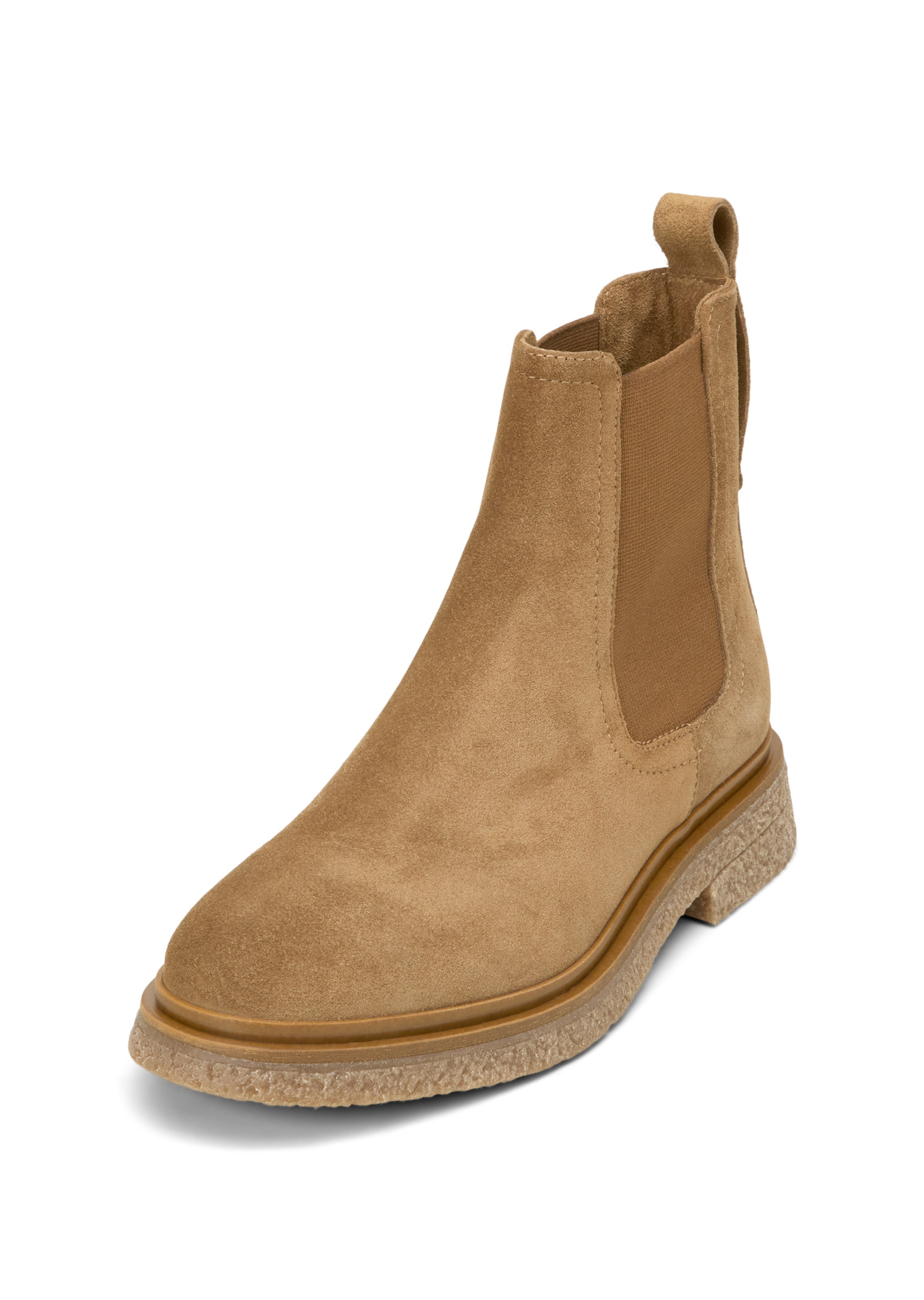 Marc O'Polo Chelsea boots in Brown: front