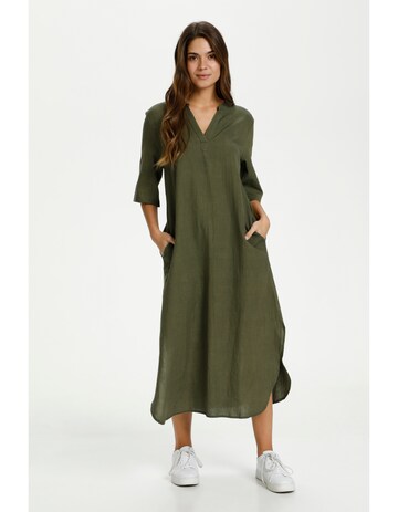 Robe 'Kaisey' Kaffe en vert : devant