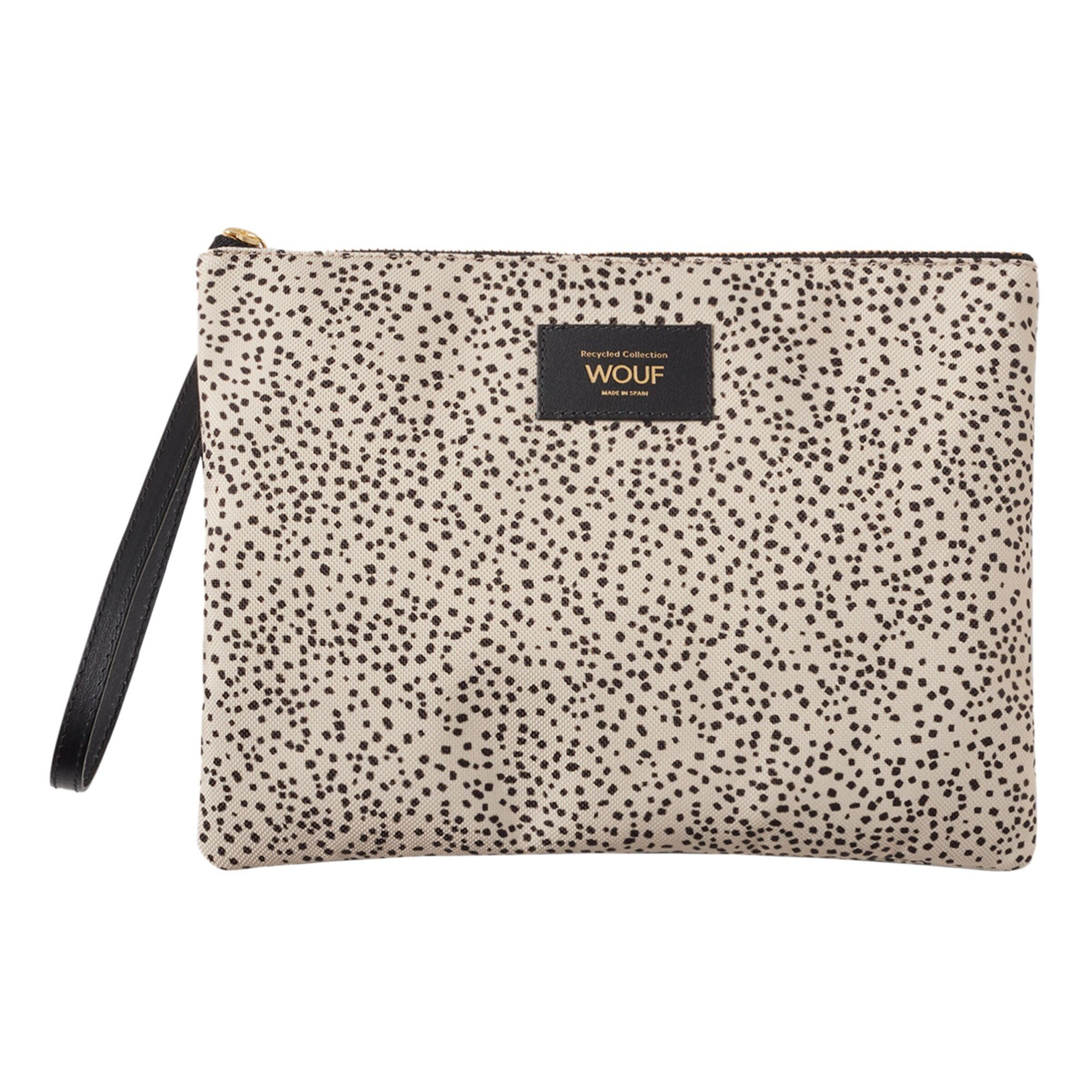 Beauty case di Wouf in beige: frontale