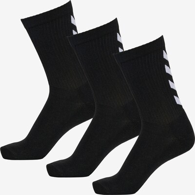 Hummel Športne nogavice | črna / bela barva, Prikaz izdelka