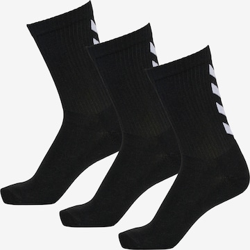 Hummel Športové ponožky - Čierna: predná strana