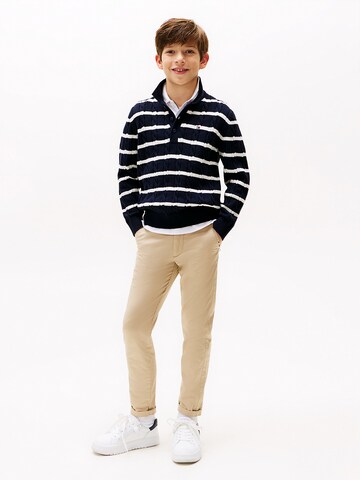 TOMMY HILFIGER Pullover in Blau