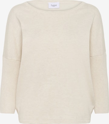 balta SAINT TROPEZ Megztinis 'MilaSZ': priekis