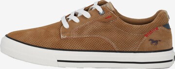 MUSTANG Sneakers in Brown: front