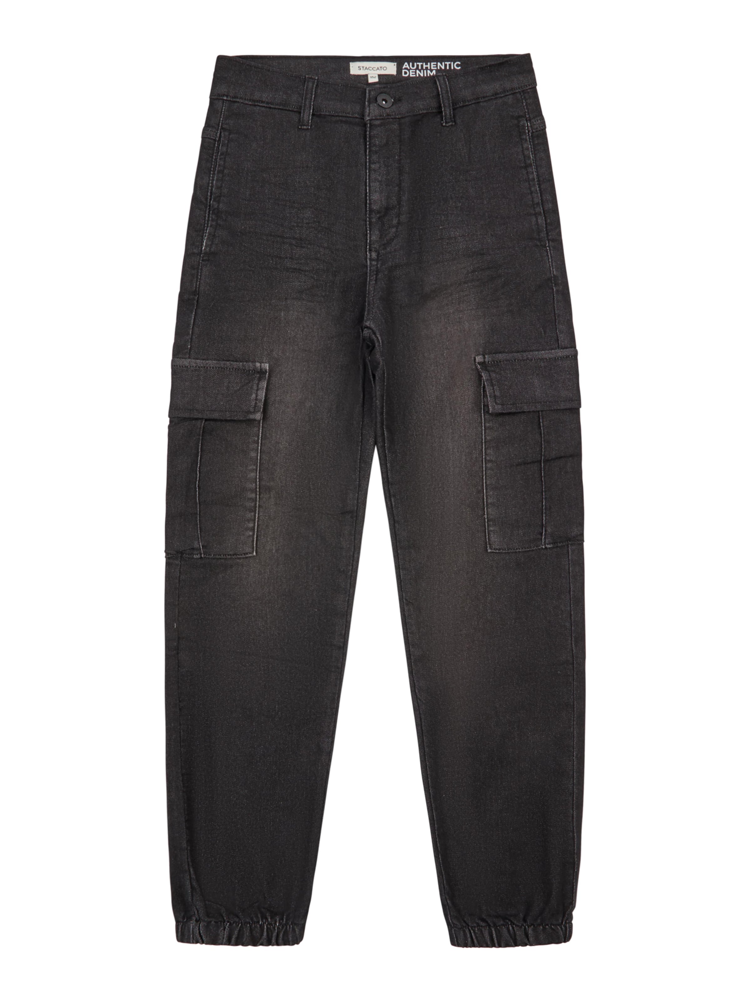 STACCATO tavaline Teksapüksid, värv must: eest vaates