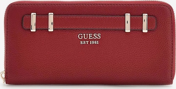 Porte-monnaies 'Gregoria' GUESS en rouge : devant