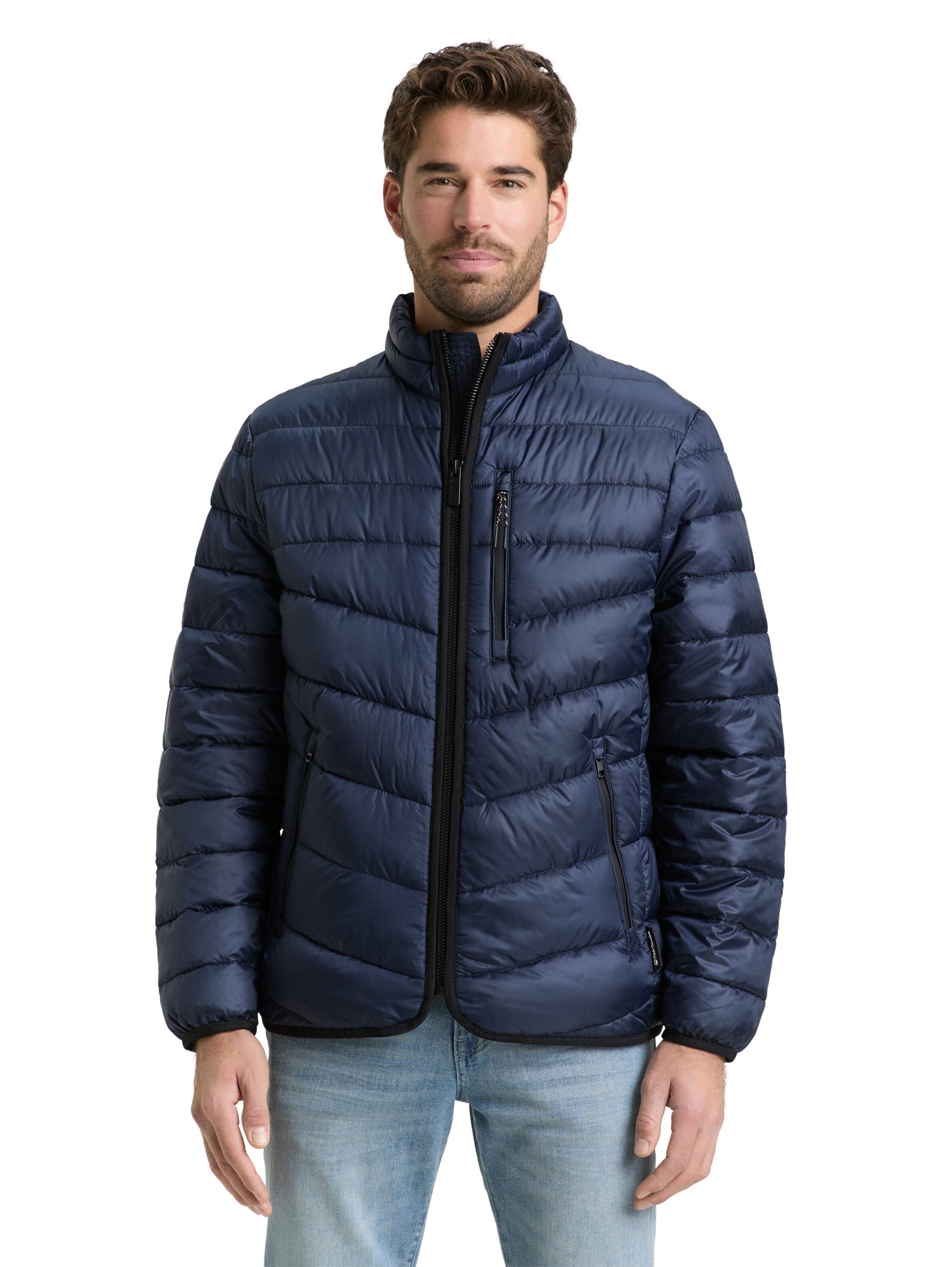 TOM TAILOR Jacke in Blau: Vorderseite