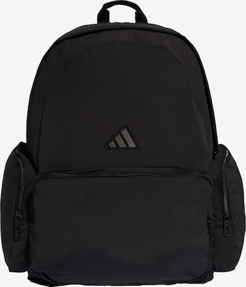 ADIDAS PERFORMANCE Sports backpack 'Essentials' in Black: front