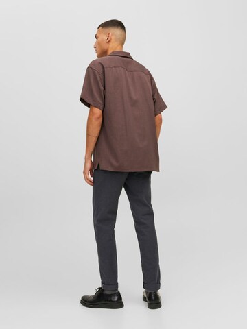 JACK & JONES Slimfit Chino nadrág - fekete