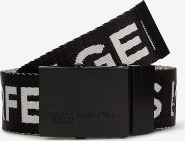 KARL LAGERFELD JEANSRemen - crna boja: prednji dio
