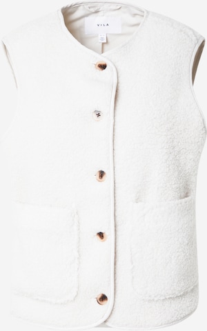VILA Weste 'VIAda' in Beige: Vorderseite