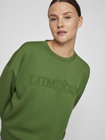 Sweat-shirt VILA en vert