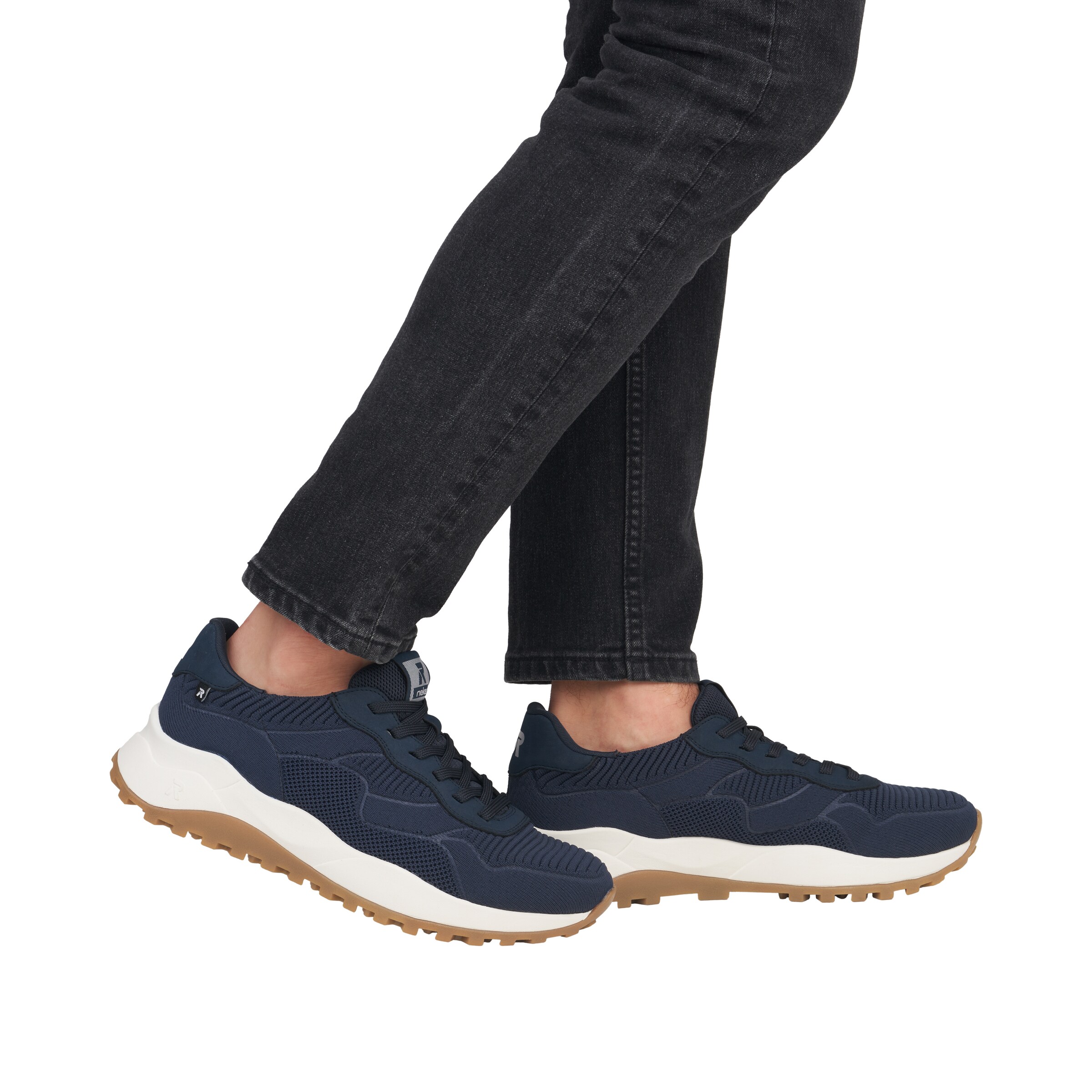 Baskets basses 'U1302' Rieker Sport en bleu