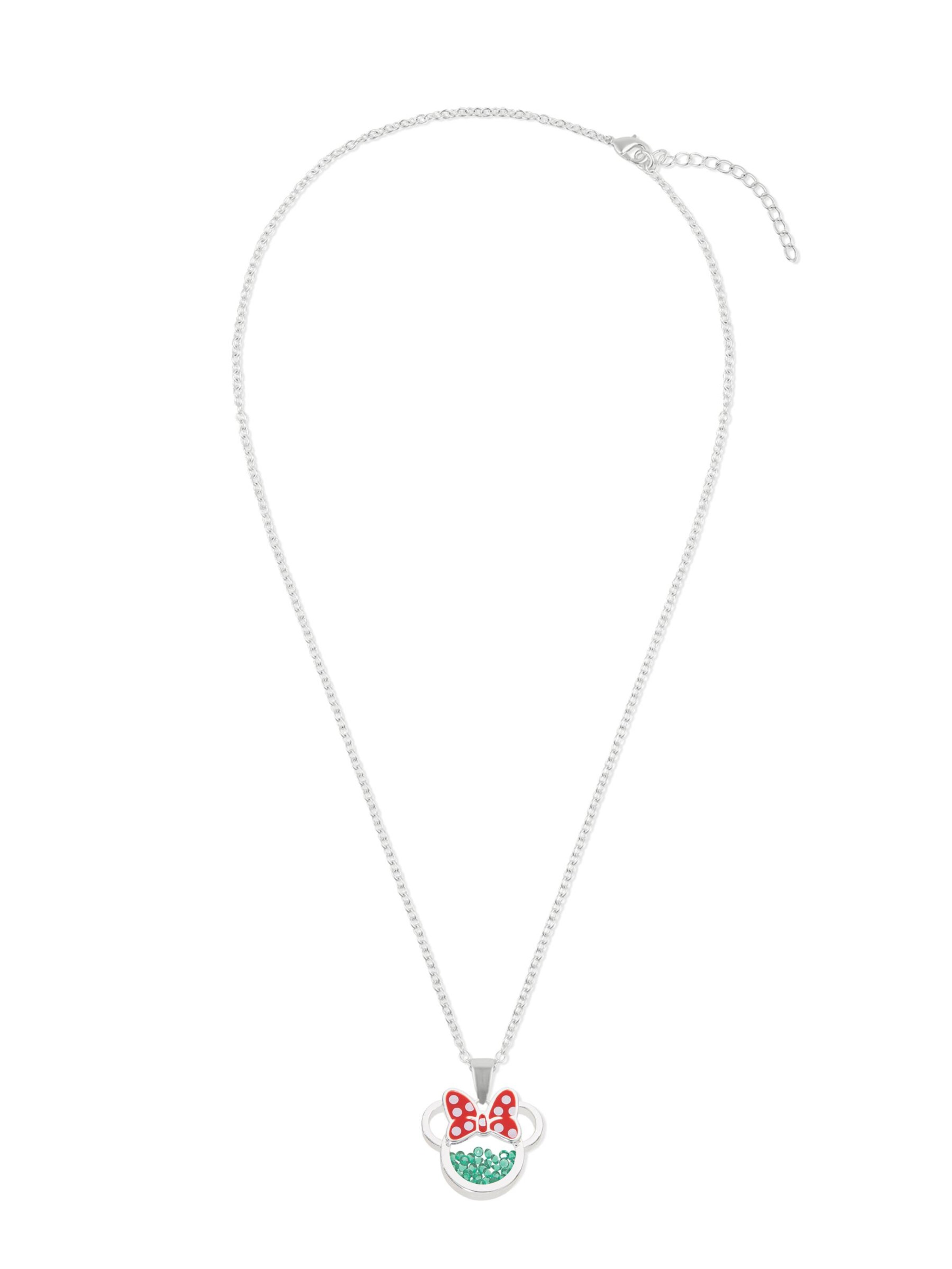 DISNEY Kette 'Minnie Mouse Geburtsstein'‌‌‌ in Blau: Vorderseite