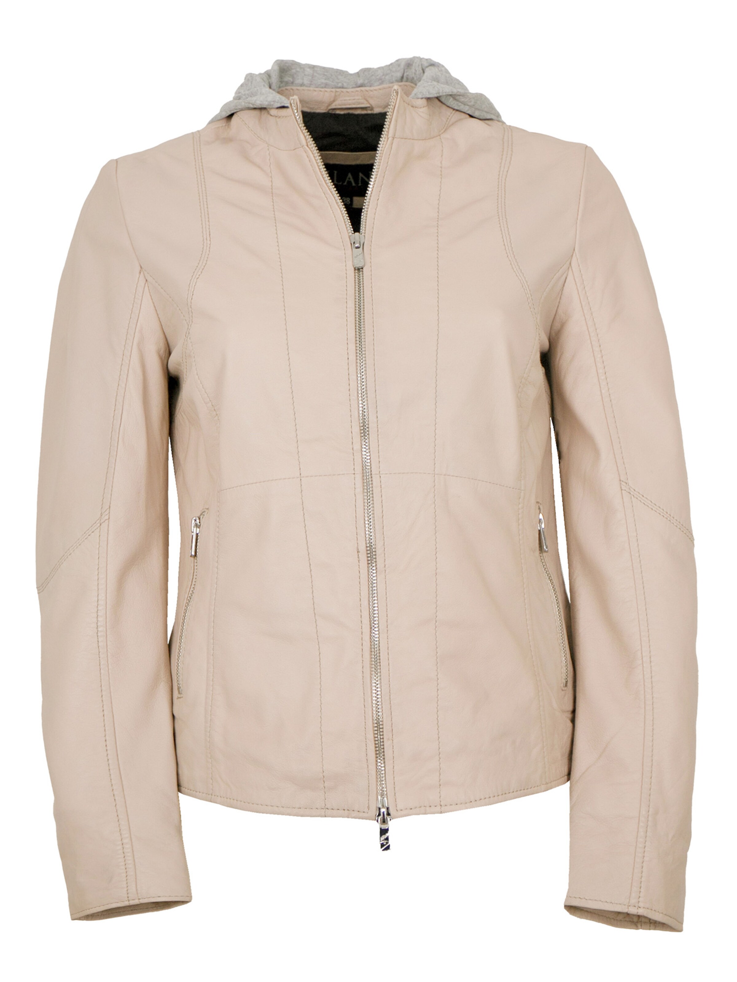 Jilani Between-Season Jacket 'Aspyn' in Beige: front