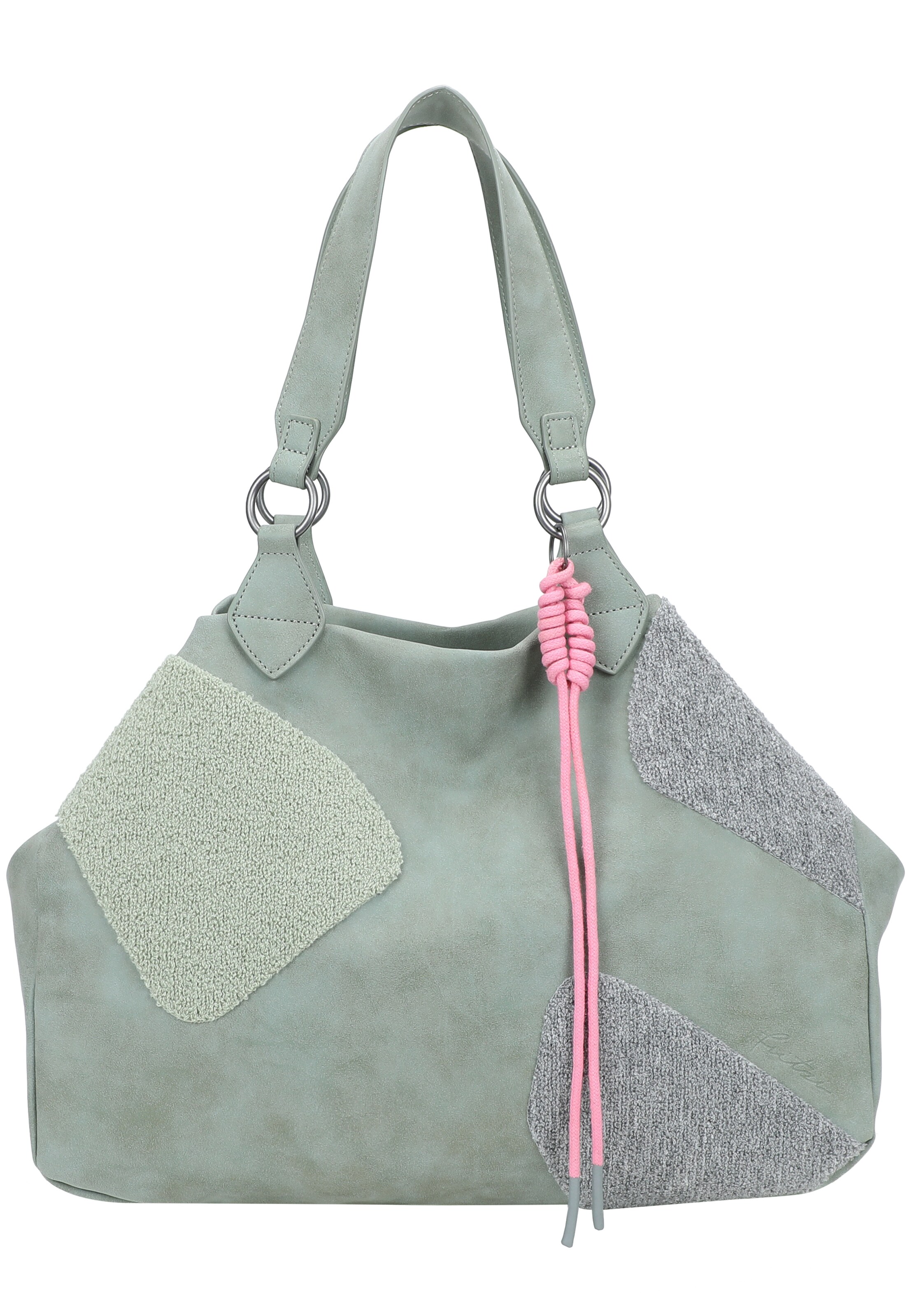 Fritzi aus Preußen Shopper 'Izzy Medium Limited Happy' in Green: front