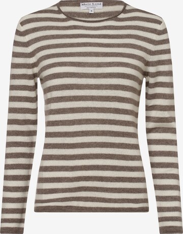 Marie Lund Sweater in Brown: front