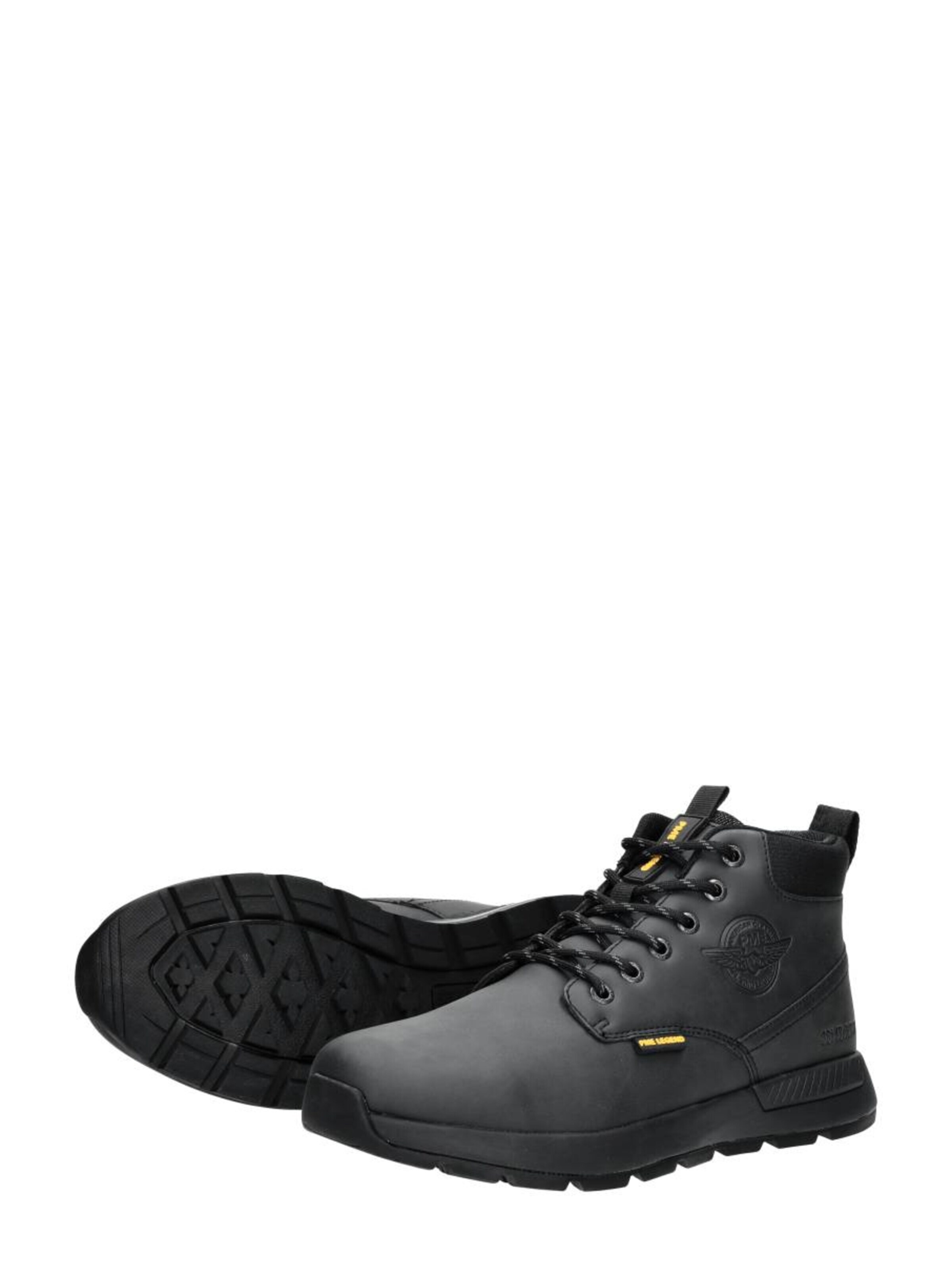 PME Legend Lace-up boot 'Ribber' in Black