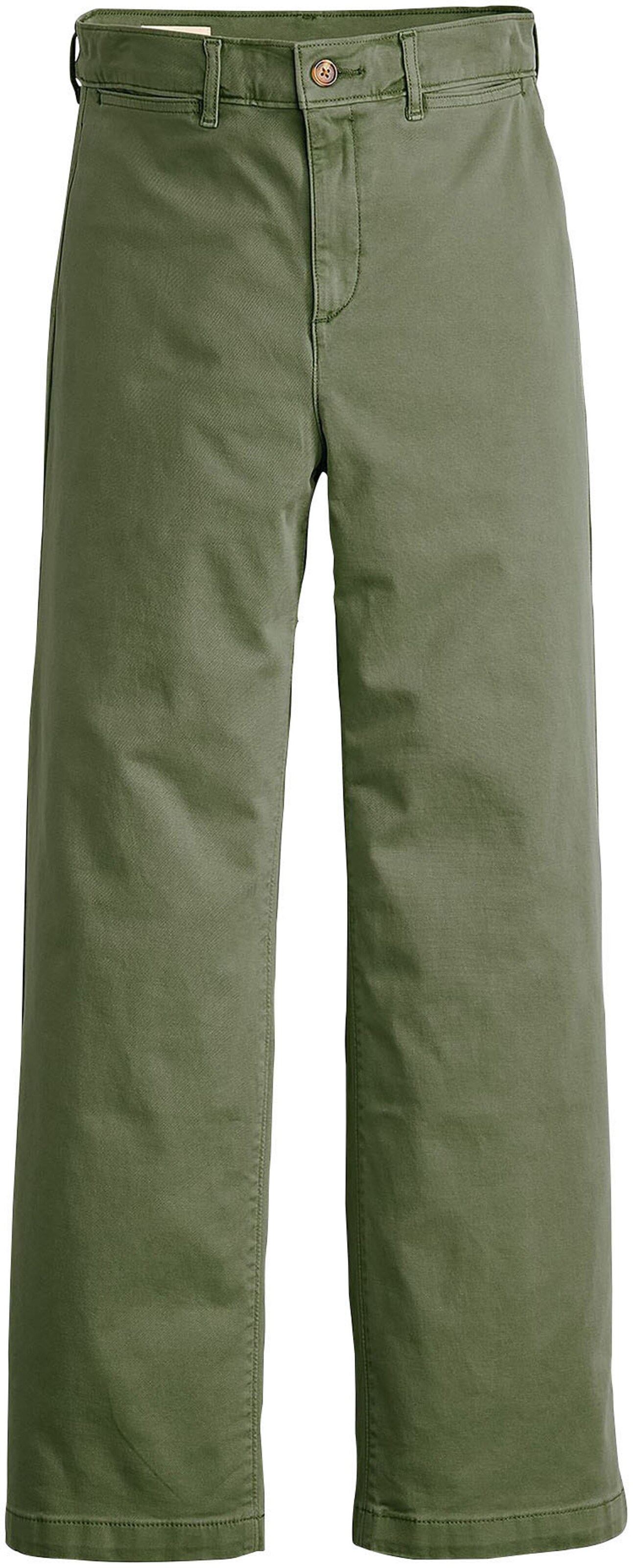 LEVI'S ® Wide Leg Hose in Grün: Vorderseite