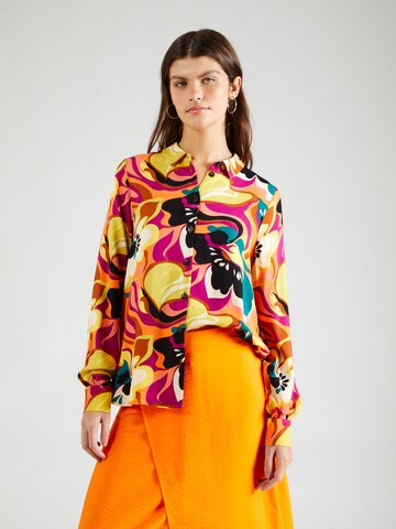 King Louie Blouse 'Maisie' in Gemengde kleuren: voorkant