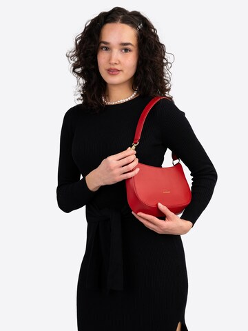 Expatrié Shoulder Bag 'Féline' in Red