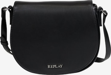 Borsa a spalla 'FW3586.000.A0420A' di REPLAY in nero: frontale