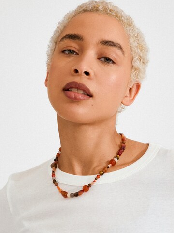 Pilgrim Necklace 'Iris' in Mixed colors: front