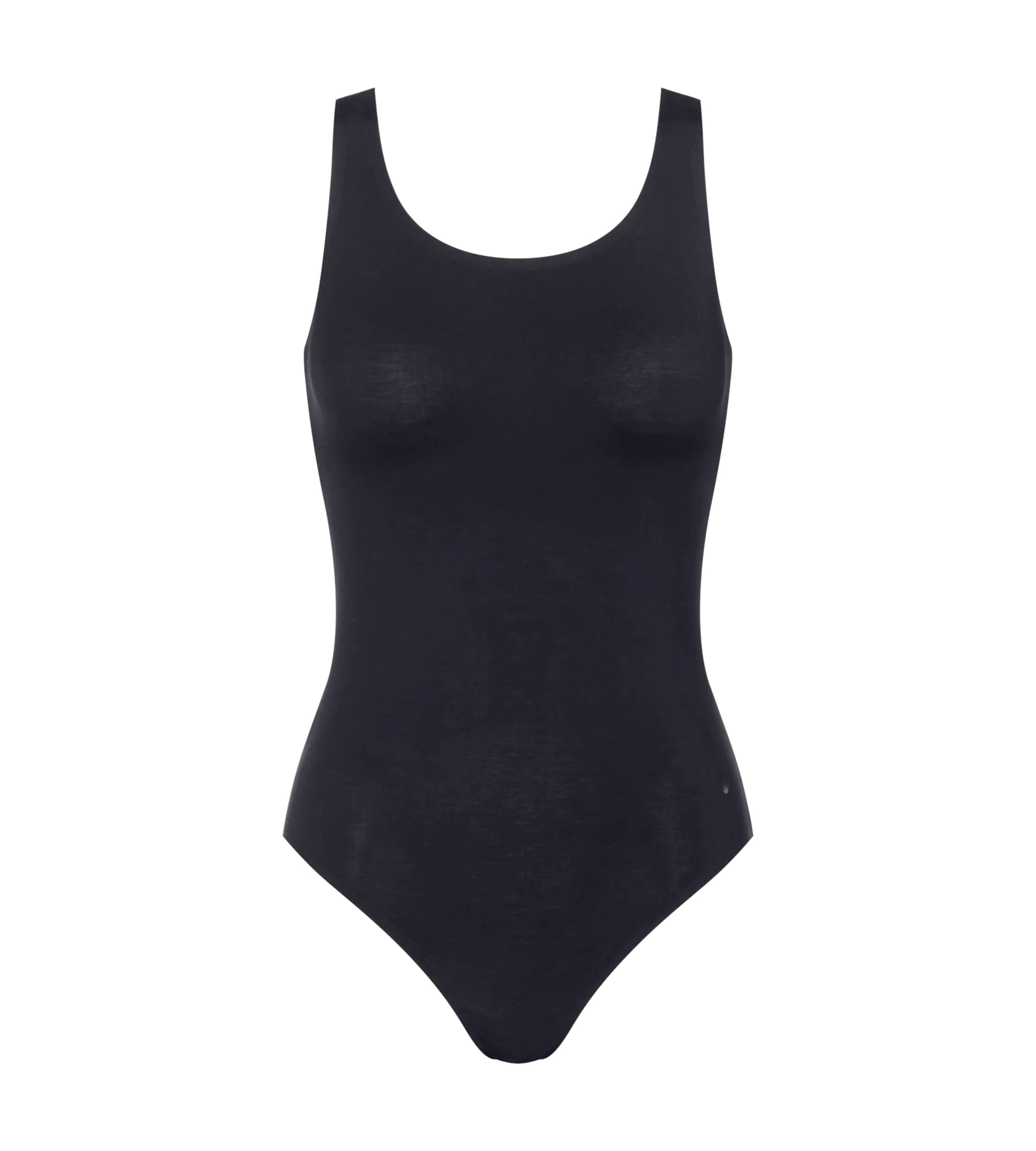 TRIUMPH Bodysuit 'Smart Natural' in Black: front