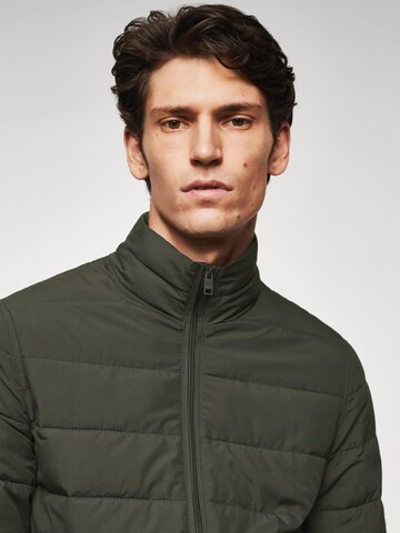 MANGO MAN Between-Season Jacket 'Gorry' in Green