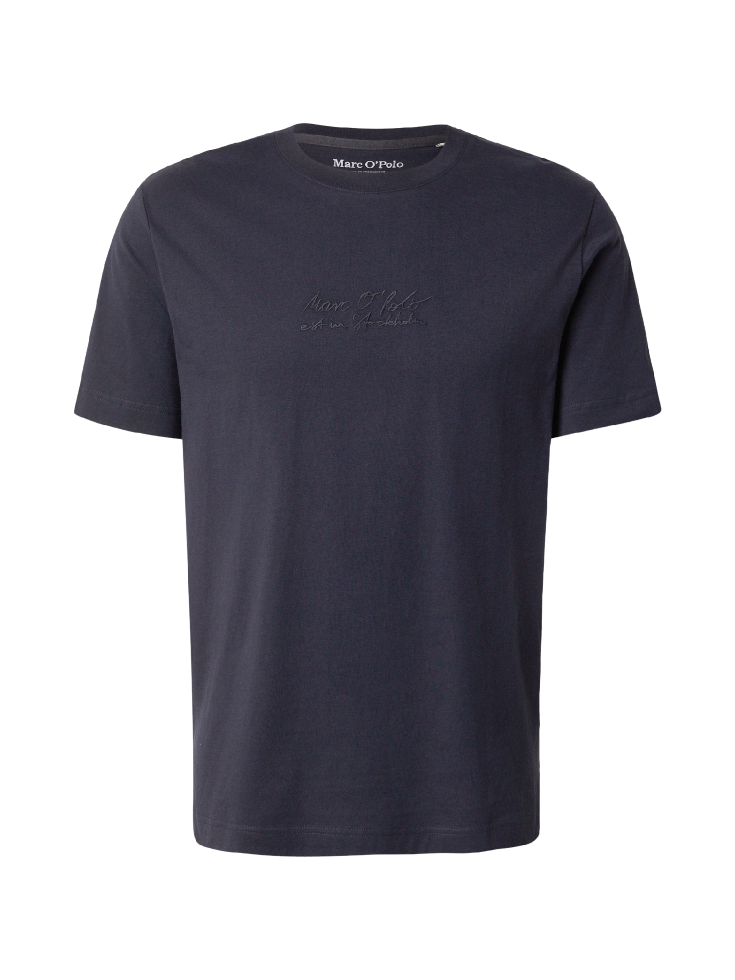 Marc O'Polo Shirt in Blauw: voorkant
