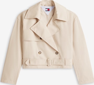 Tommy Jeans Prehoden plašč | bež barva: sprednja stran