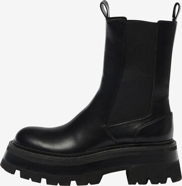 Pull&Bear Chelsea Boots i svart: forside