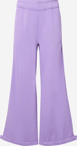 ADIDAS SPORTSWEAR - Calças de desporto 'Dance Versatile ' em roxo: frente