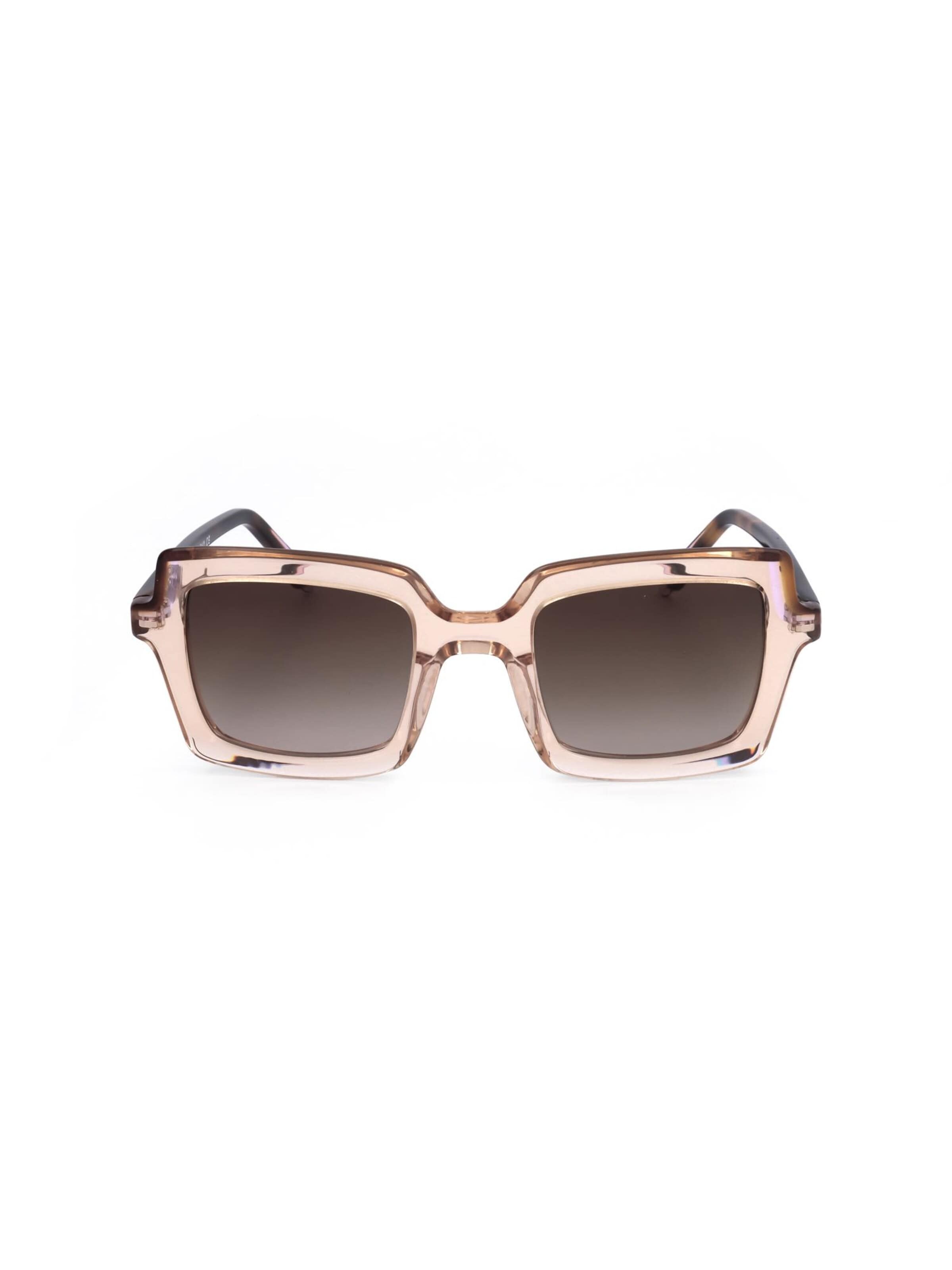 Occhiali da sole 'HOURGLASS SUN' di Silvian Heach in marrone: frontale